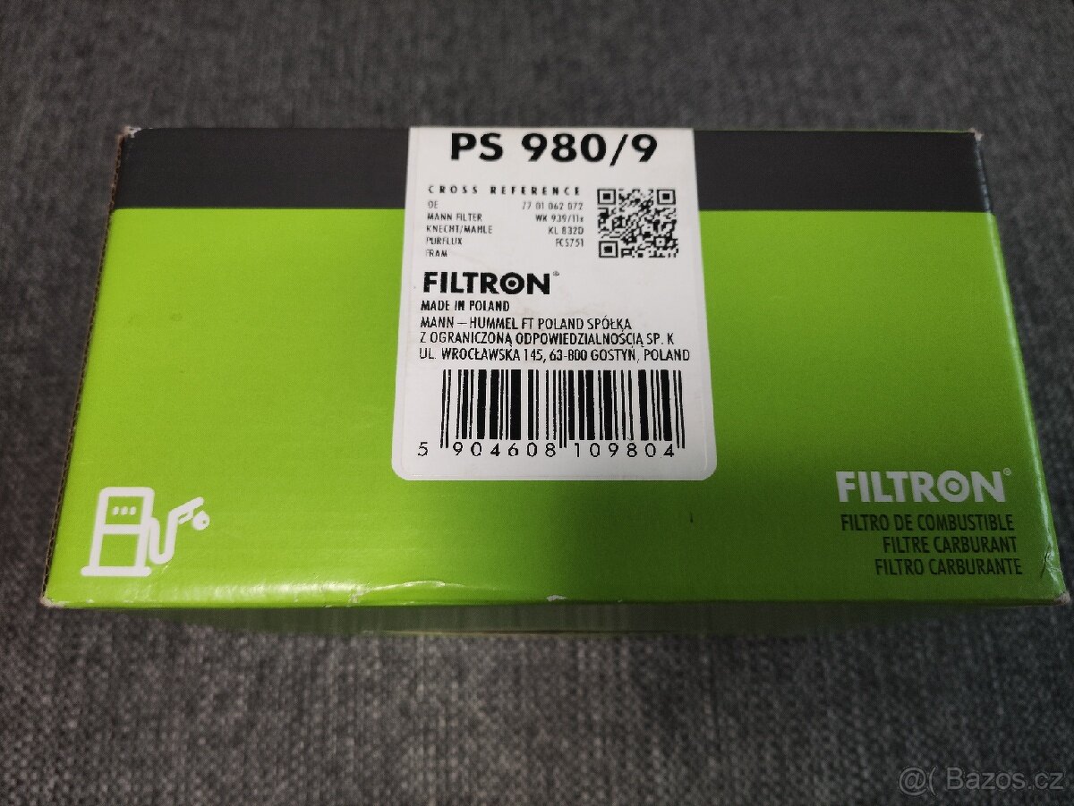 Palivový filtr pro Renault Clio