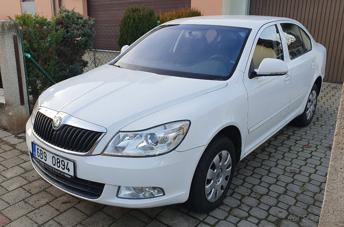 Škoda Octavia II, 1.8 TSI, 118 kW, Ambiente, hatchb., bílá