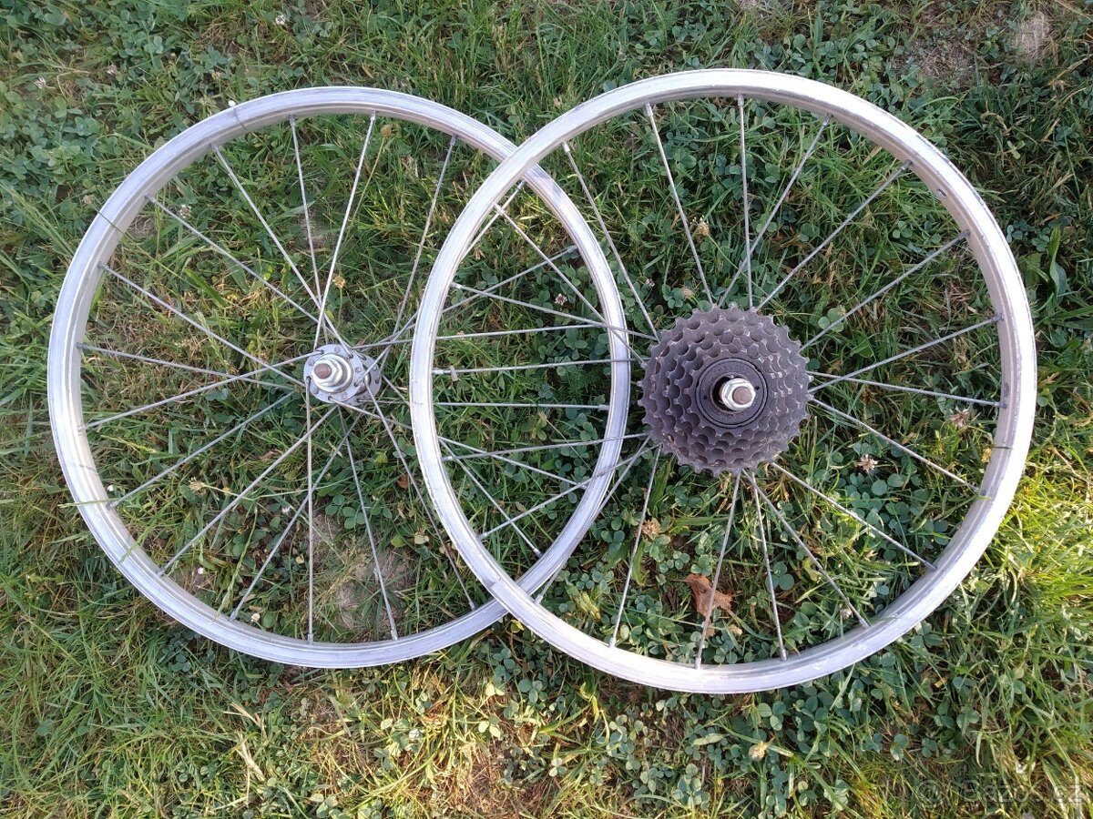 zapletené dětské ráfky 16" a 20"