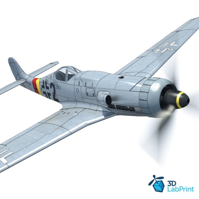 Focke-Wulf TA 152 – 3D tisk
