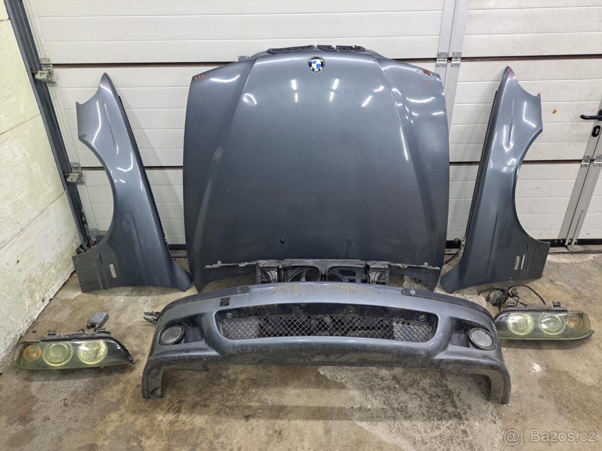 Predek na bmw E39 touring + zadni naraznik M-Packet