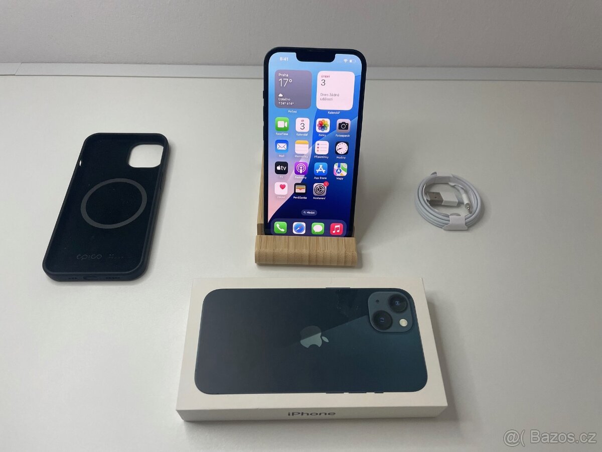 iPhone 13 128GB Midnight - Záruka - Faktura - jako nový