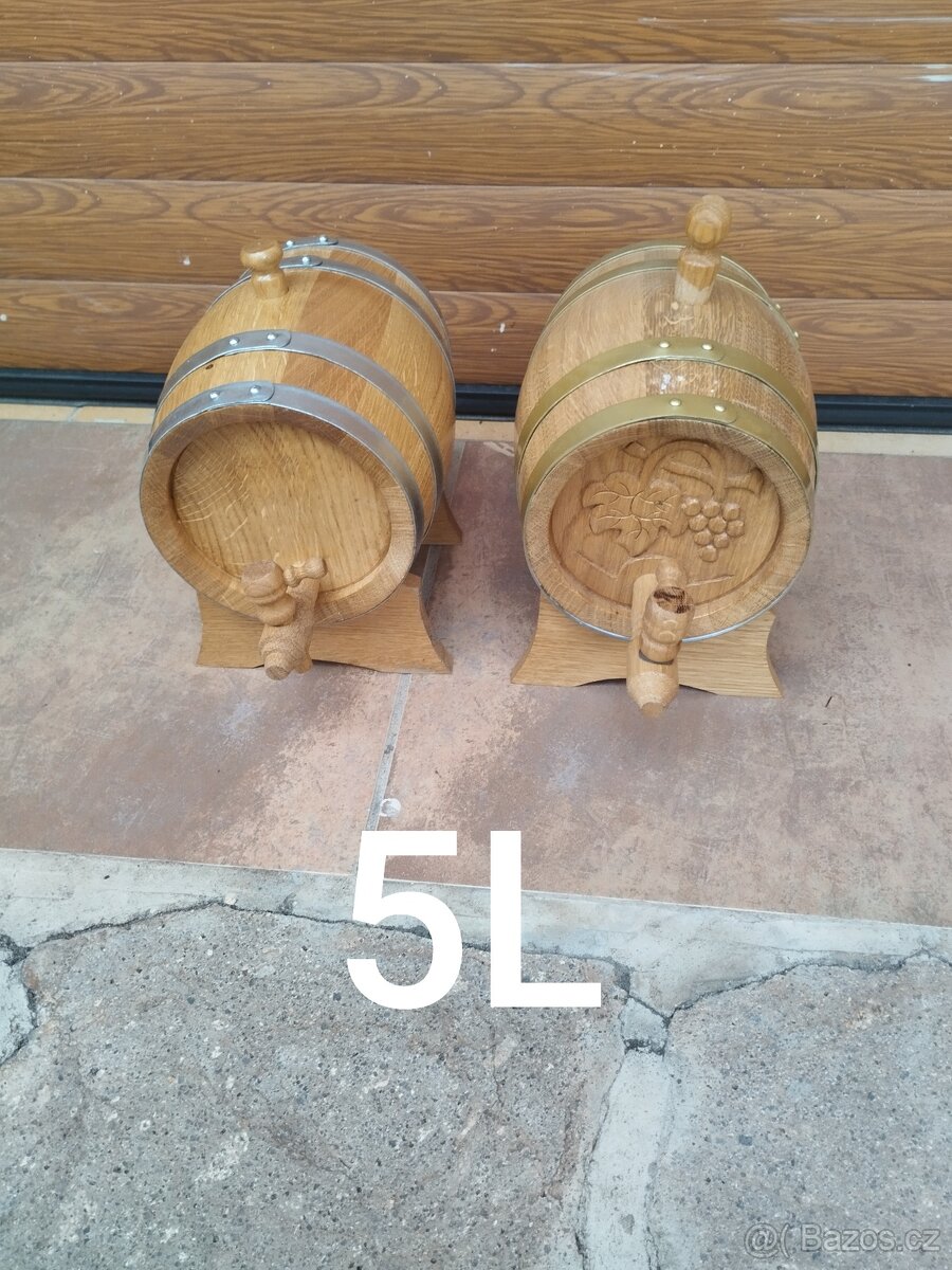 Prodej soudku, světel.