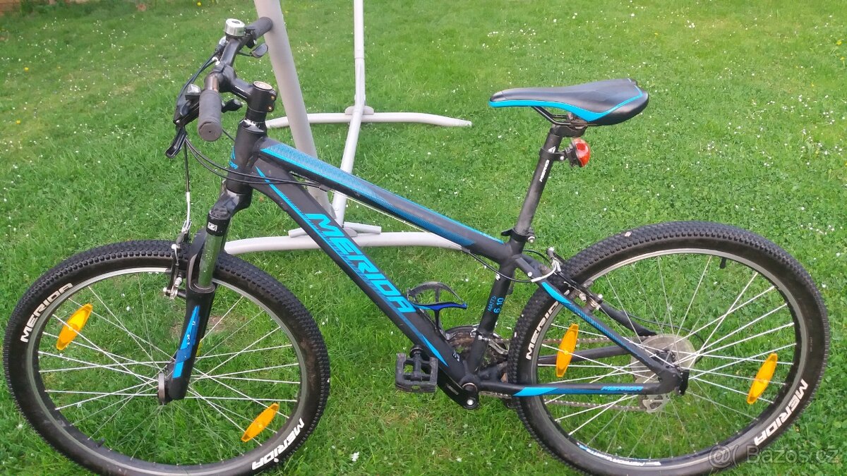 Horské kolo Merida Matts Black Matt 6.10, můžu POSLAT s lehk