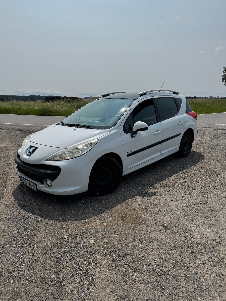 Peugeot 207 SW - nová STK, ihned k dispozici, Písek