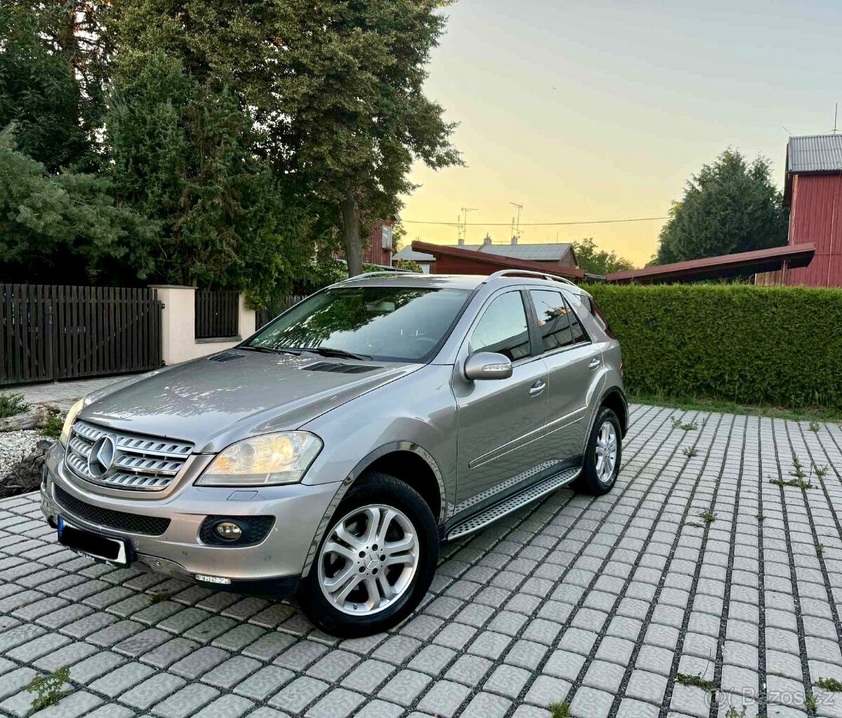 Mercedes ML 320Cdi 4-Matic 2008 bez měchu, tažné, pěkný stav