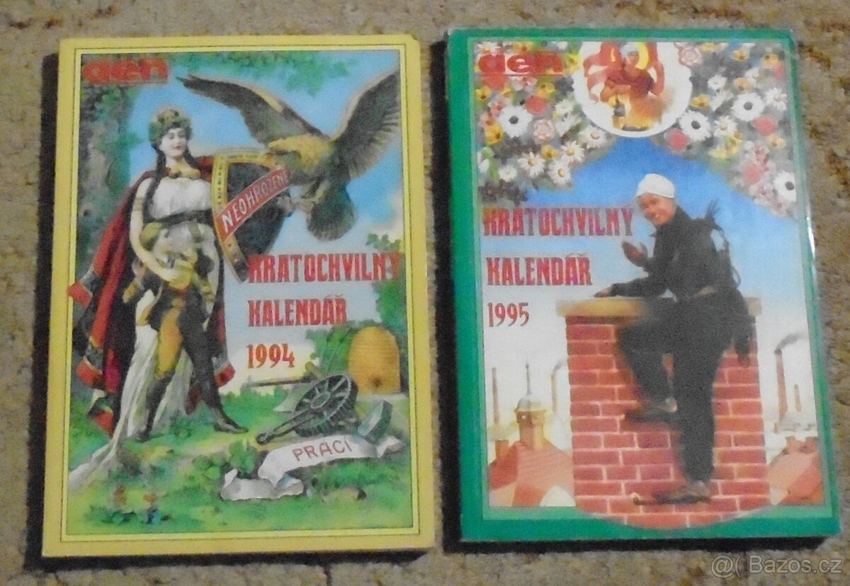 Kratochvilný kalendář - 4 ks