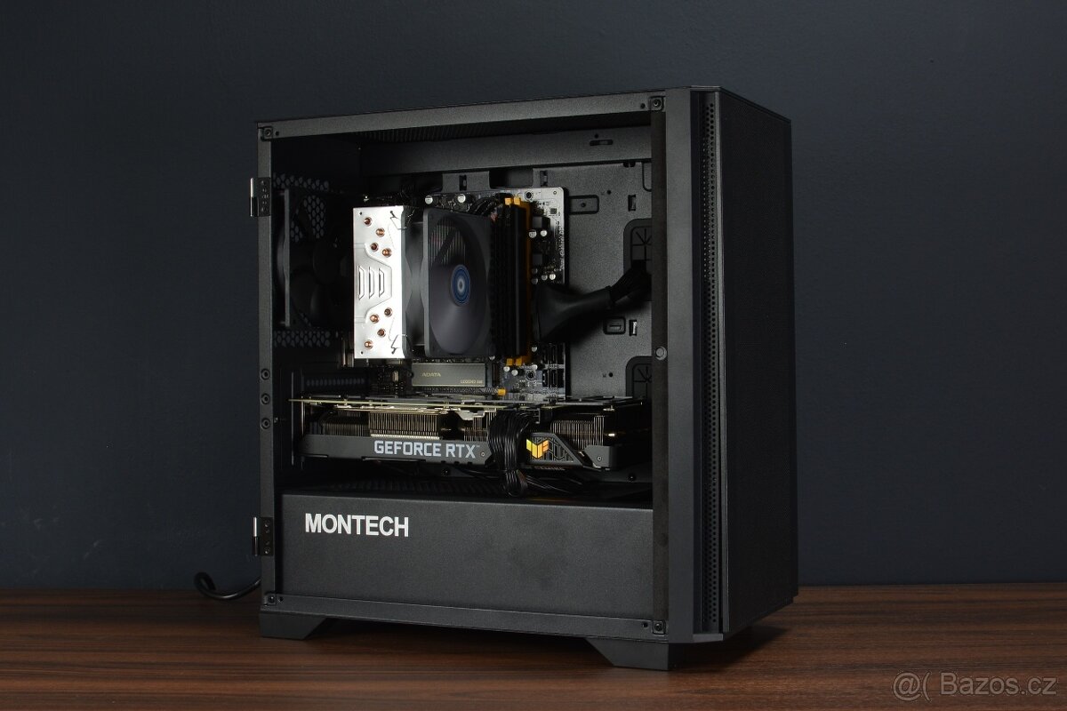 Herní PC RTX 3060 Ti + Ryzen 7 3700x + Záruka