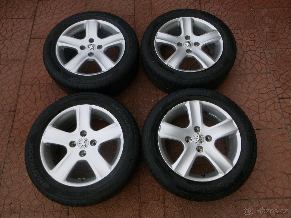 Letní alu sada disky originál Peugeot 4x108 6,5Jx16 ET31