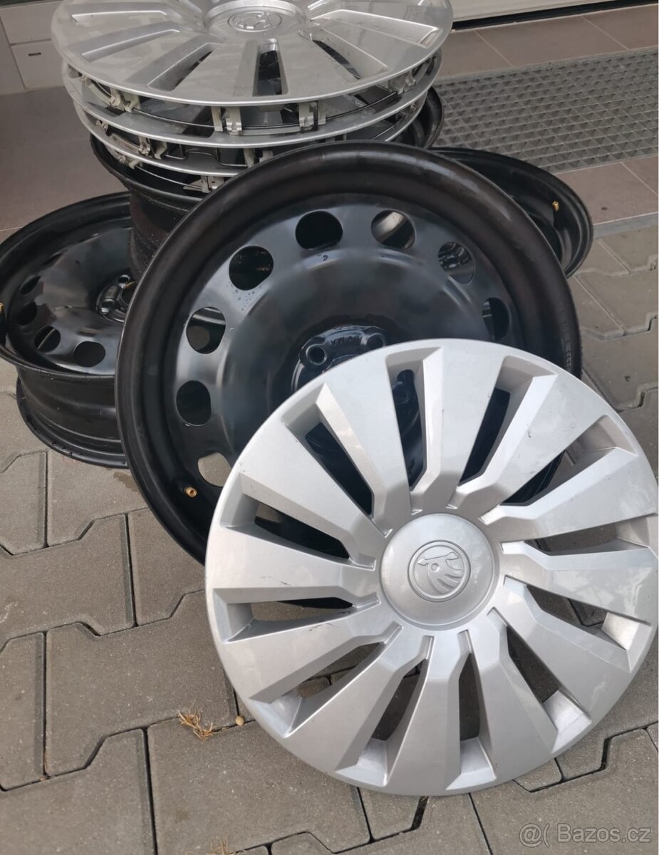 Plechové disky 16” Škoda scala, kamiq