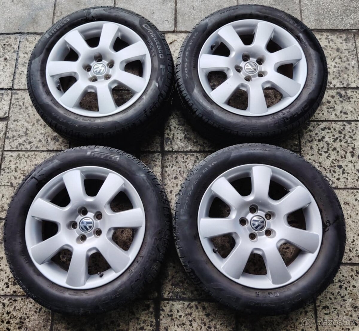 prodám origo VW alu kola Borbet Route 66 6.5x16 ET42 ,5x100