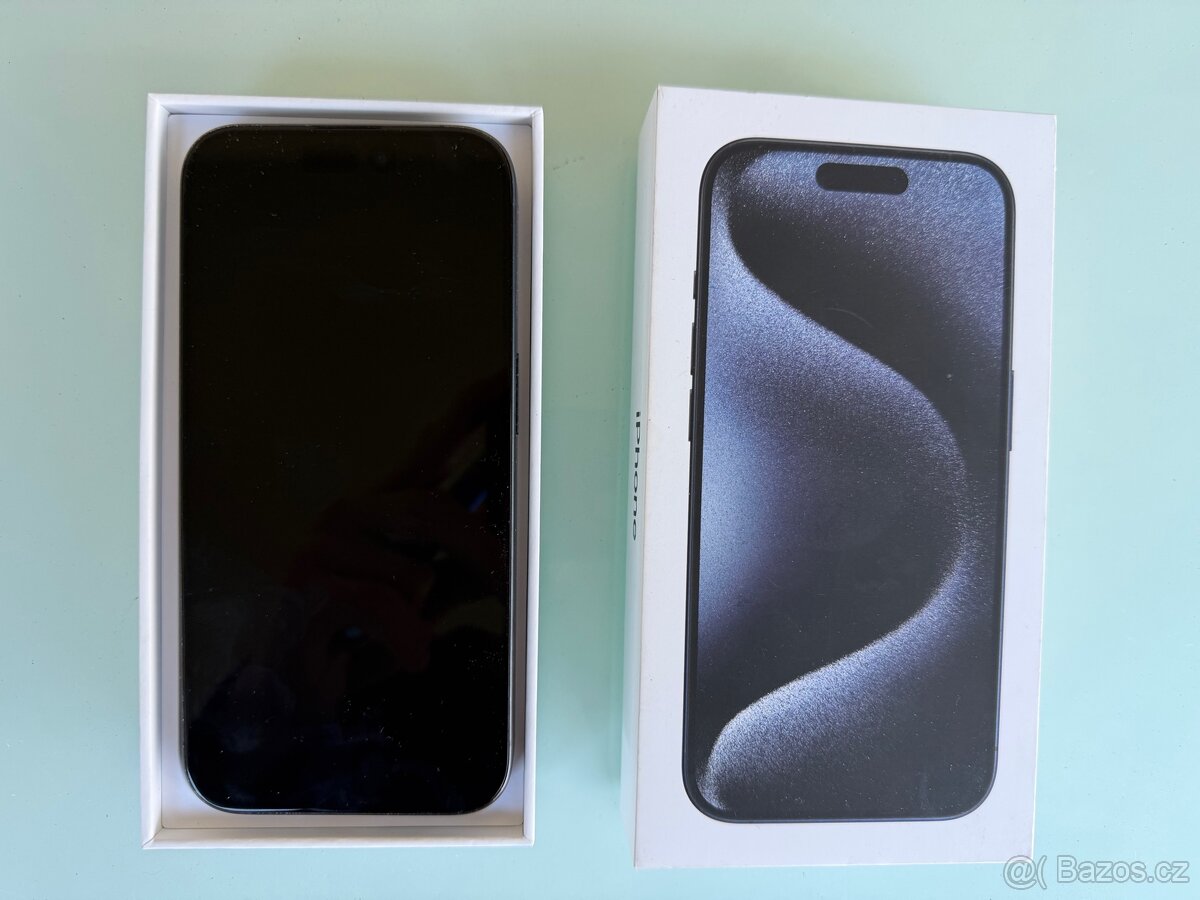 Apple iPhone 15 Pro, 256 GB, modrý