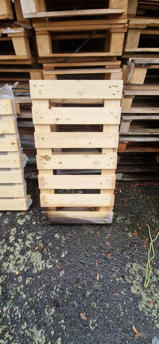 Dřevěné jednorázové palety