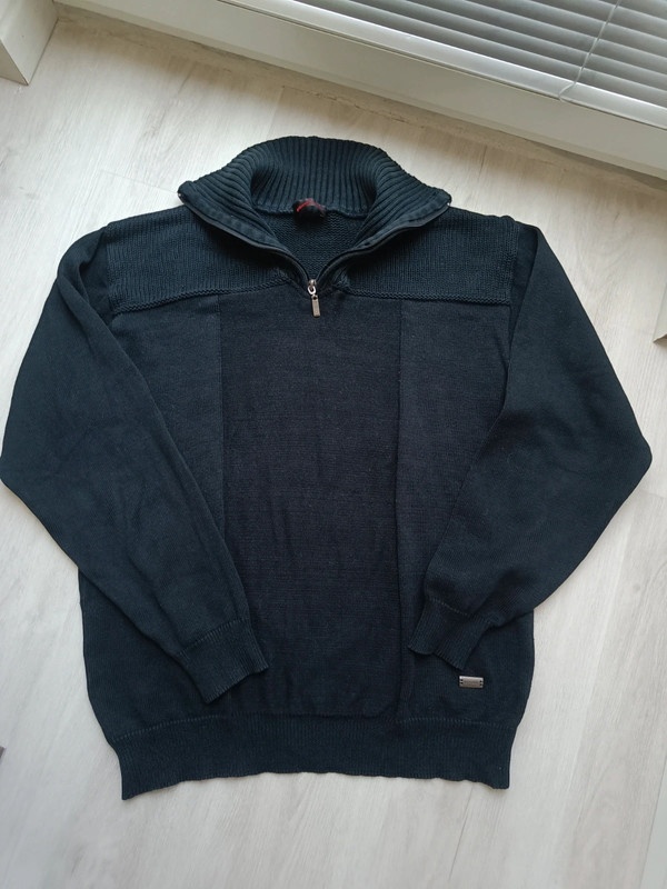 Černý pánský svetr Pierre Cardin, vel. L