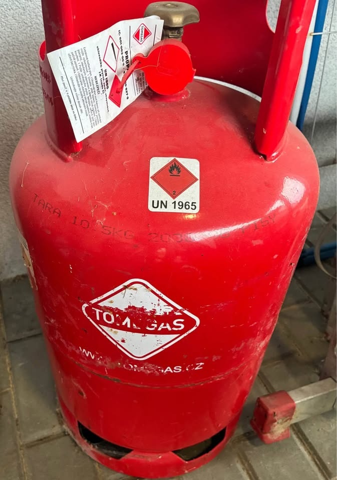 Čistý propan 10kg - plynová láhev
