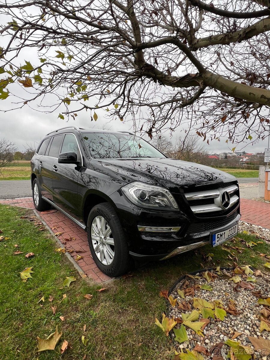 Mercedes GL 350 CDi GPS NAVI 7-MÍST CZ MOŽNY ODPOČET DPH