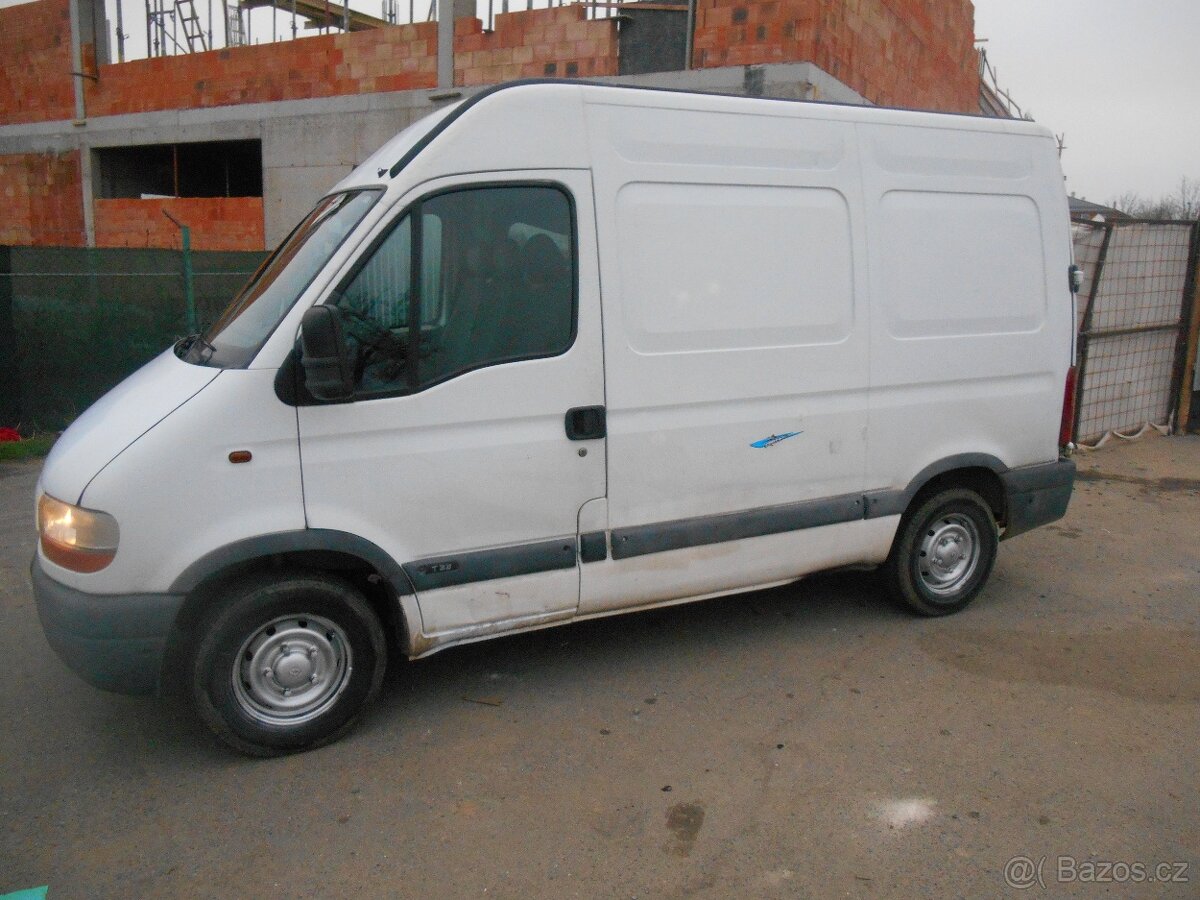 Renault Master nebo Traffic diesel do 20000 Kč koupím