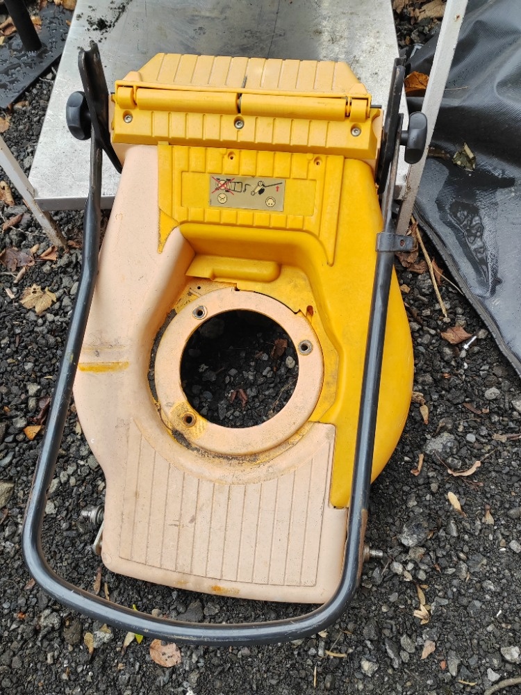 Stiga turbo , hliníkové šasi v dobrém stavu.