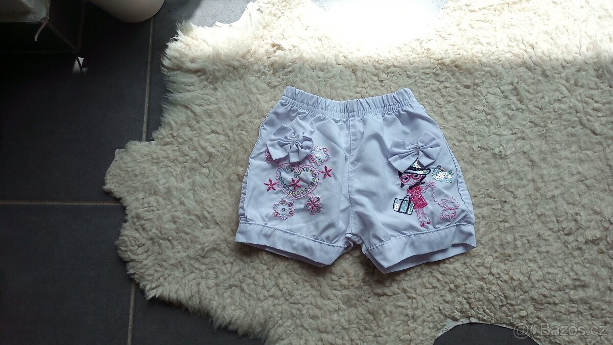 divci kratasky vel. 80-86