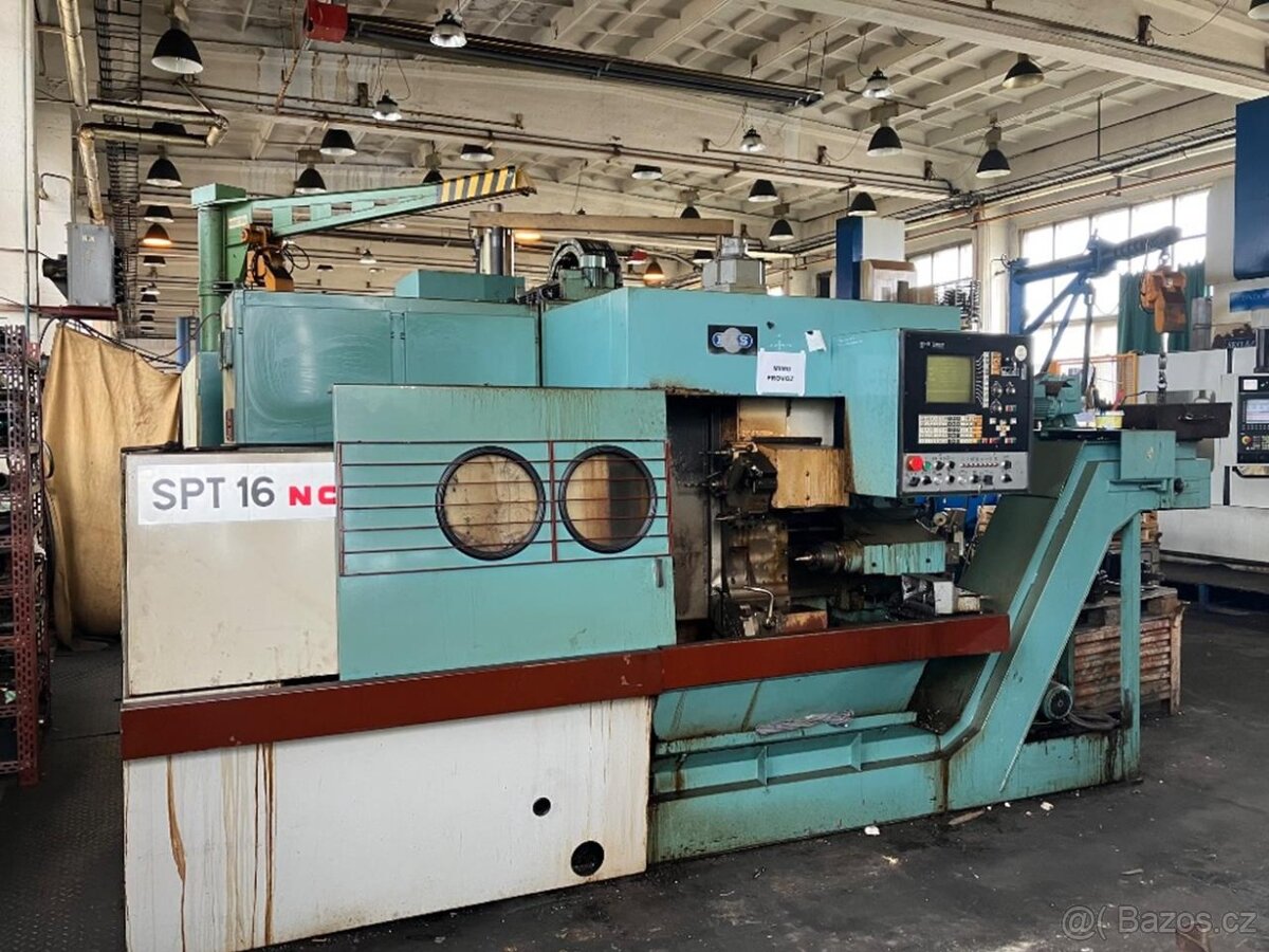 Soustružnický automat MAS SPT 16 (vyrobeno 1989)