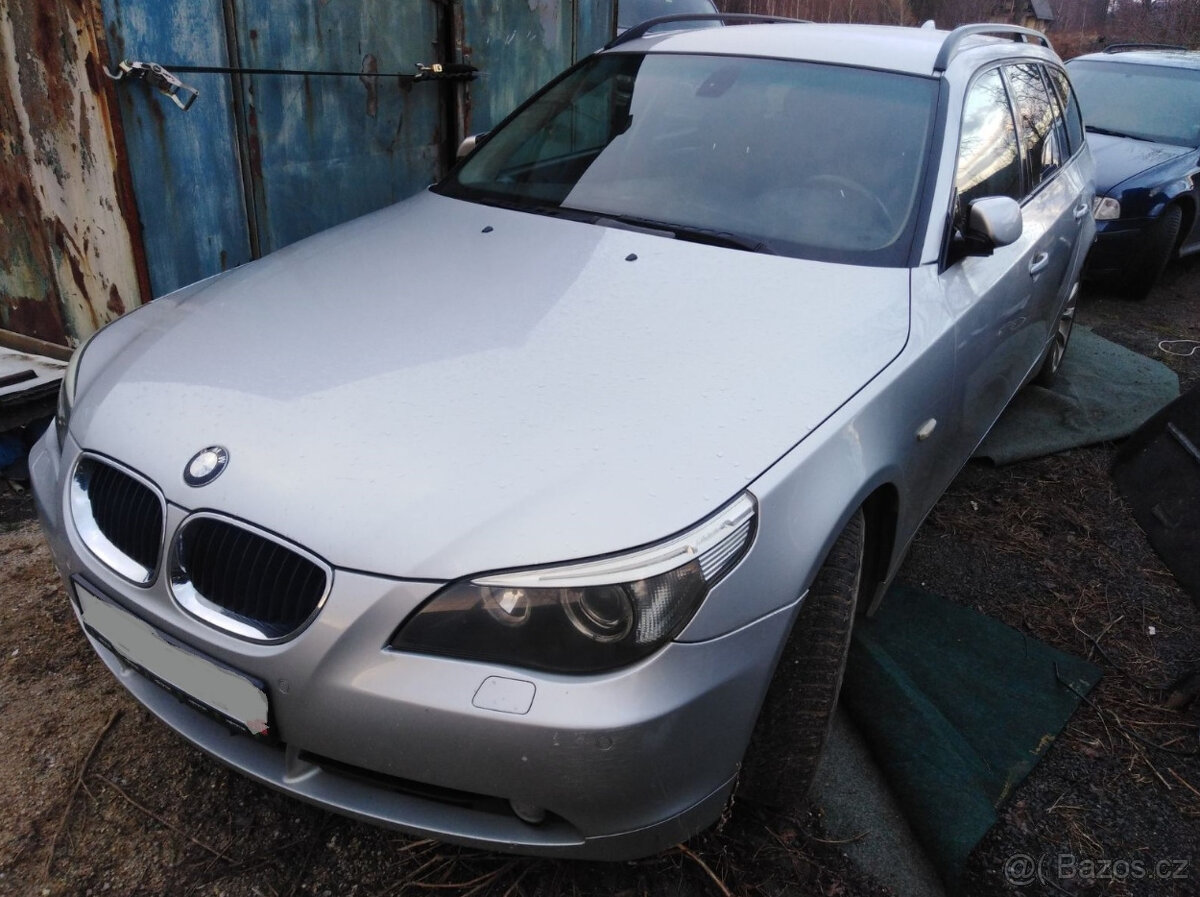 BMW 530D 160kW E61 na nahradní díly automat i manuál