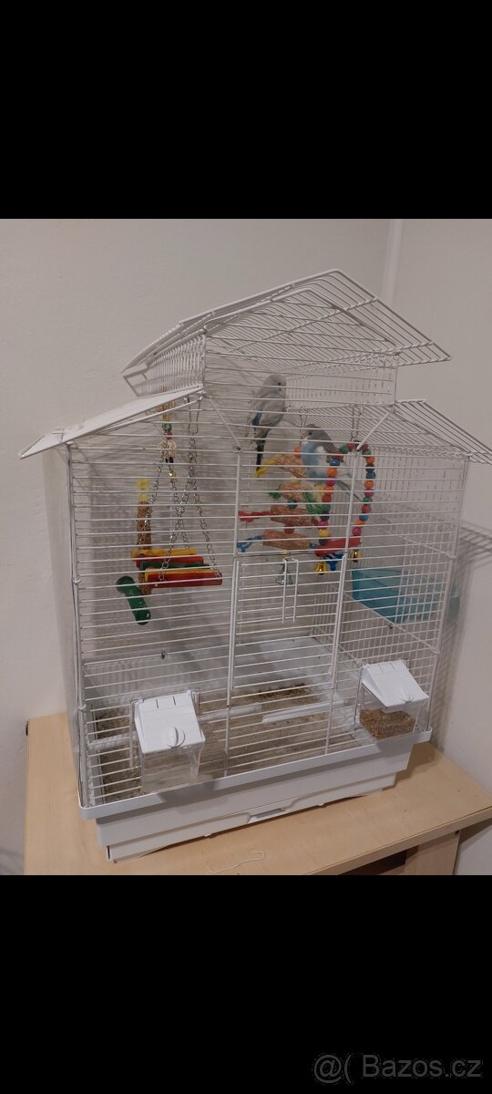 Klec pro andulky a jiné drobné ptactvo