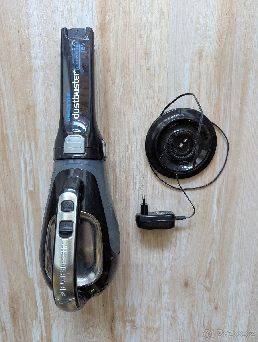 Ruční aku vysavač Black & Decker DV1810EL (18V Lithium)