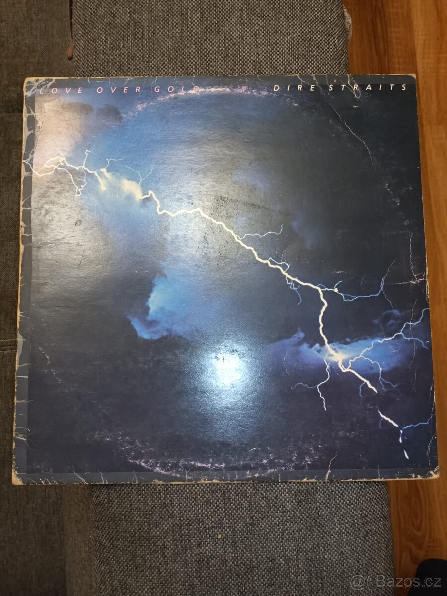 LP Dire Straits, Love Over Gold