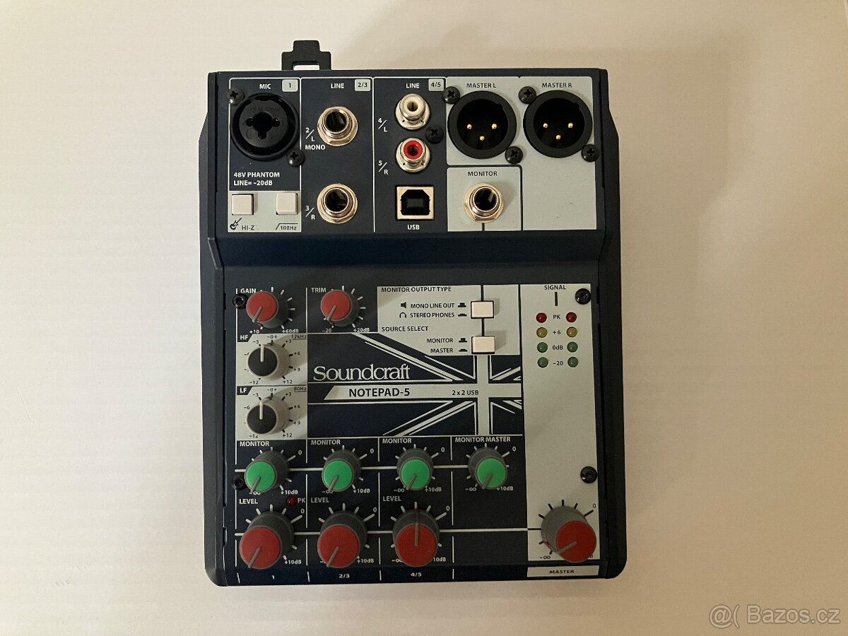 Soundcraft Notepad-5