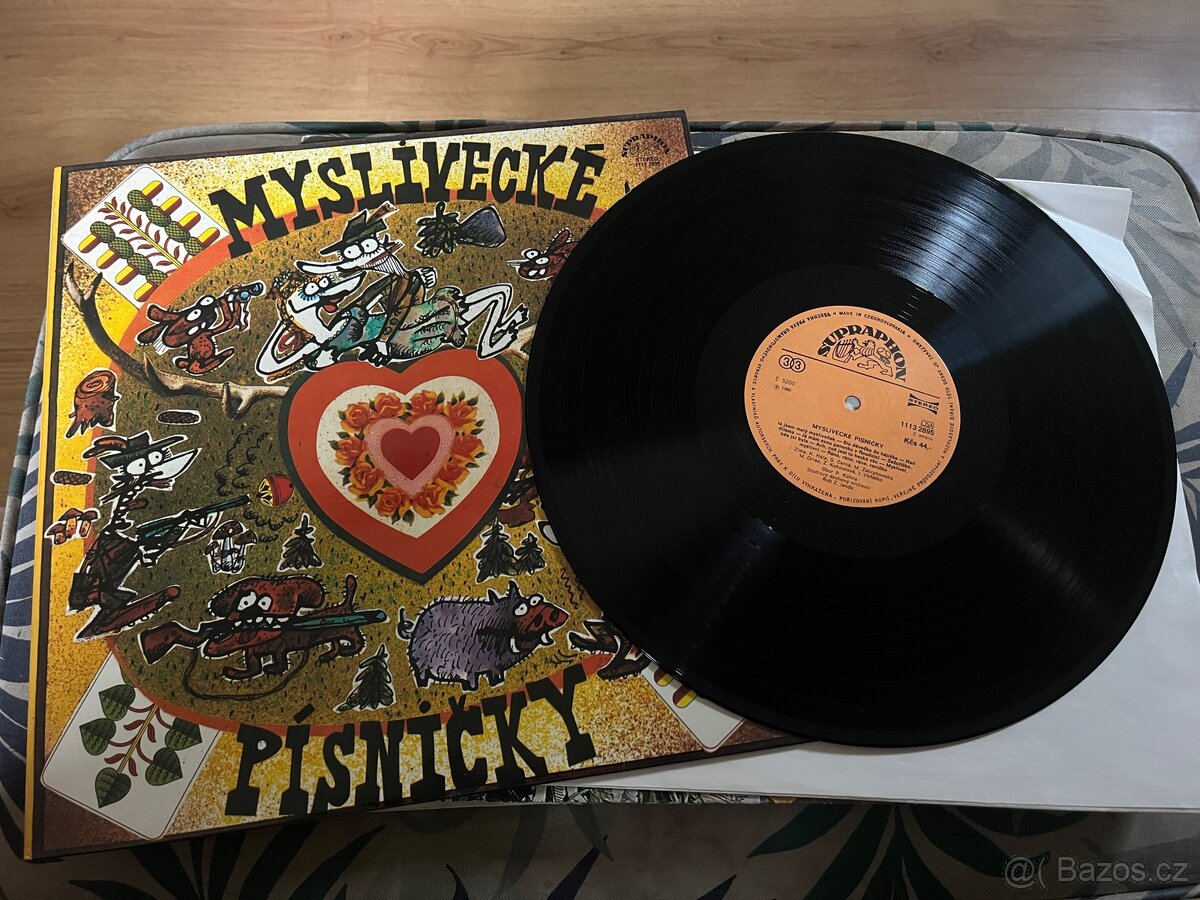 Myslivecké písničky LP