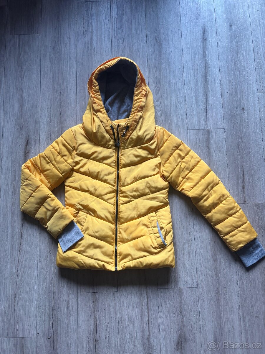 Dívčí zimní bunda velikost 160