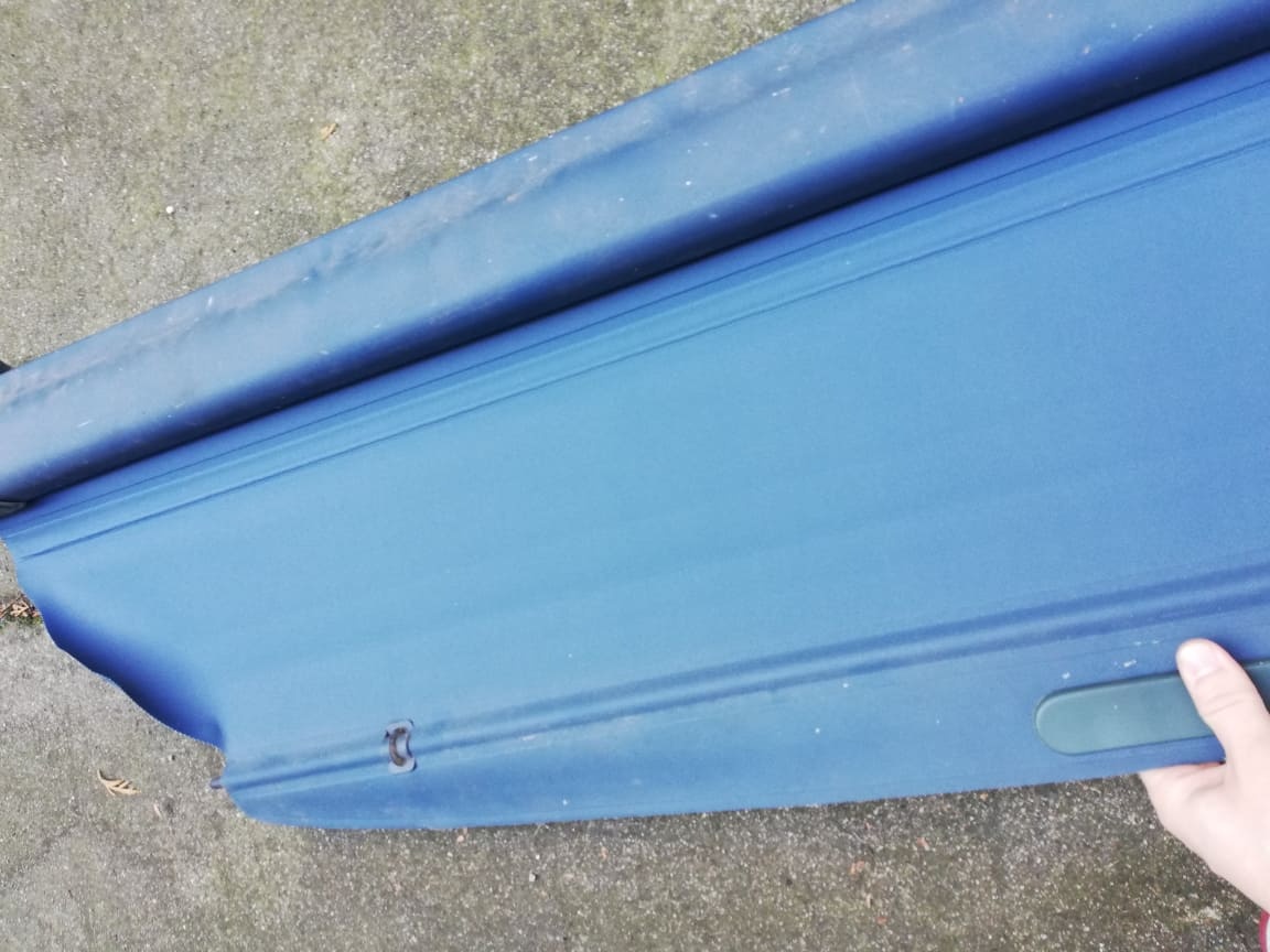 Roletka Volvo 850 modrá