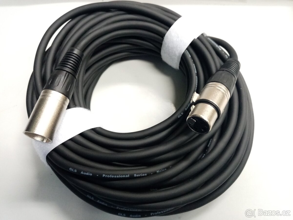 XLR mikrofonní kabel 15 m