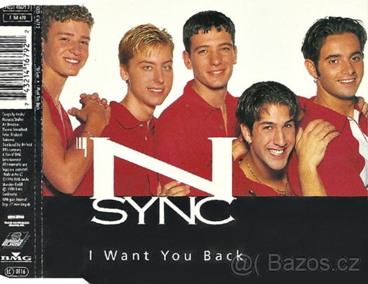 CD Maxi Singl - N´Sync - I Want You Back