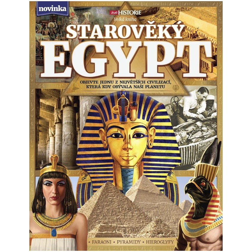 Starověký Egypt naučná kniha encyklopedie
