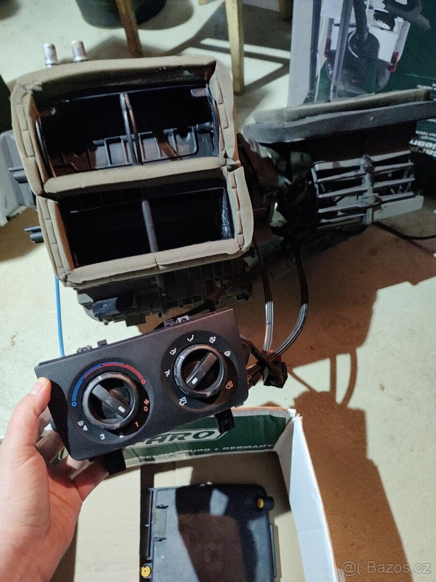 Kompletní topení Fiat Ducato včetně panelu ovládání