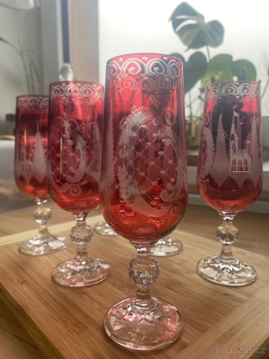 Sklenice na šampaňské Behemian Crystal