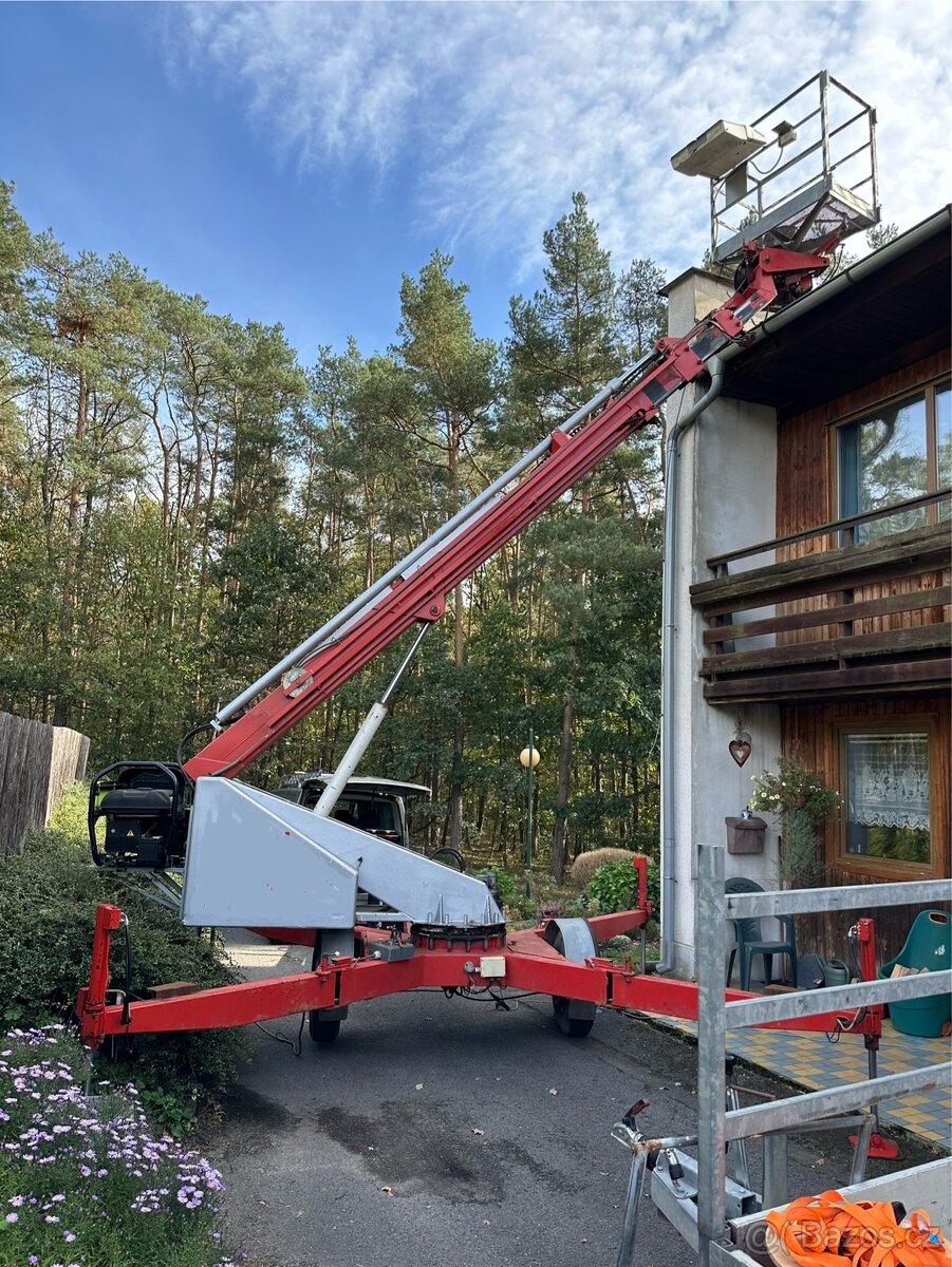 Přípojná plošina 20m dosah