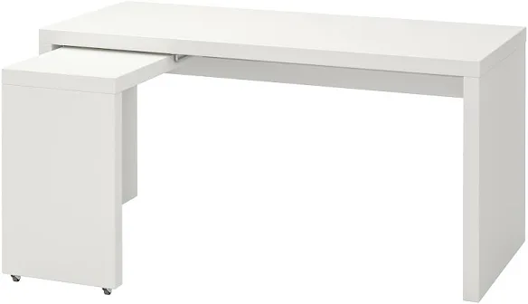 Psací stůl Malm - IKEA bílý