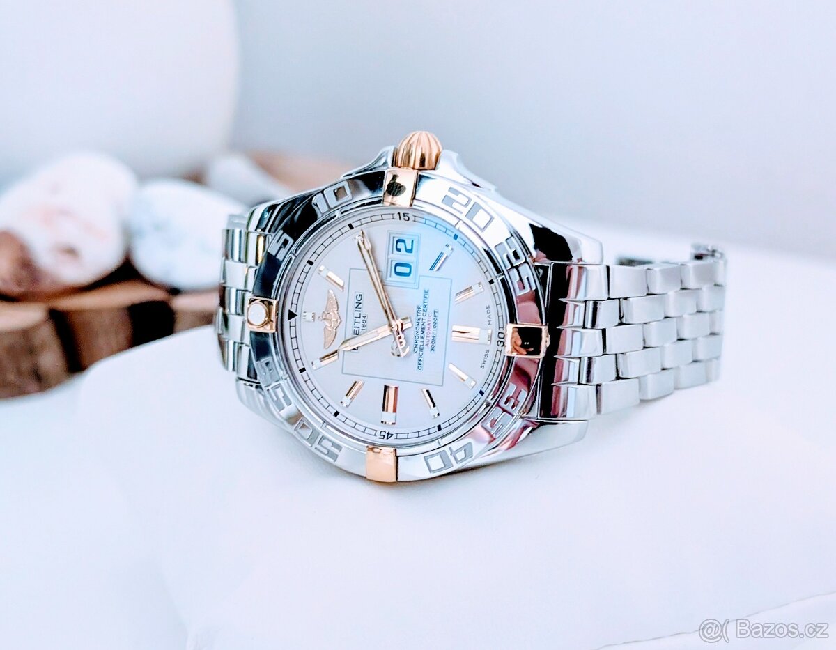 Breitling Cockpit Galactic 41 Bicolor TOP STAV