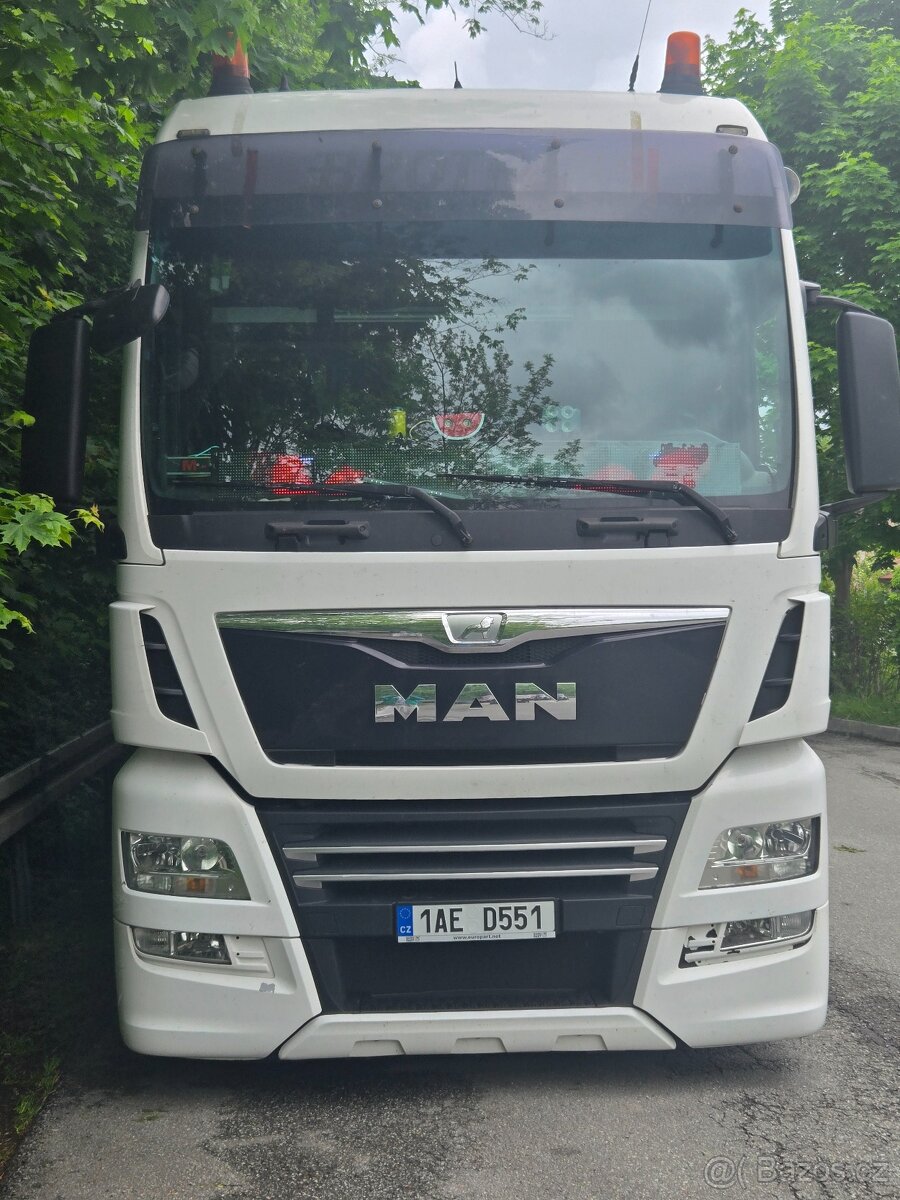MAN TGX 480 přidřený motor