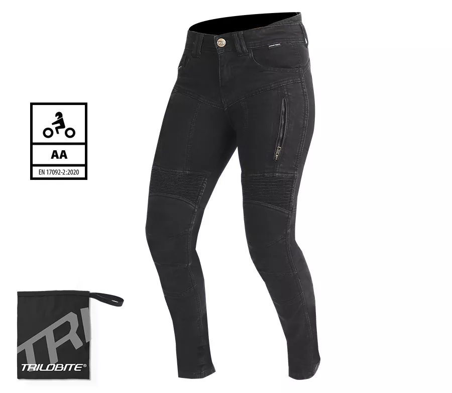Džíny na motorku Trilobite Parado skinny fit lev. 2 vel. 30