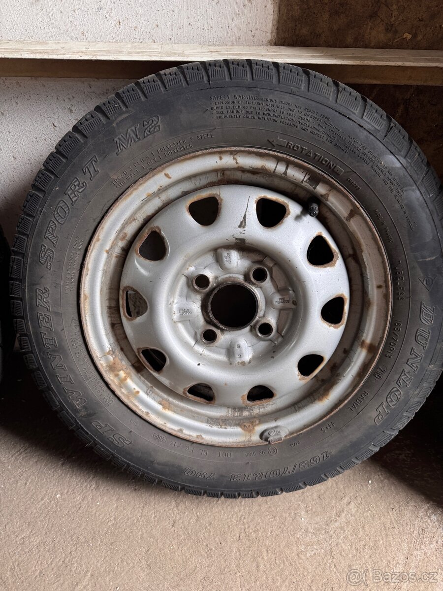Sada pneu Škoda Felicia 165/70 R13
