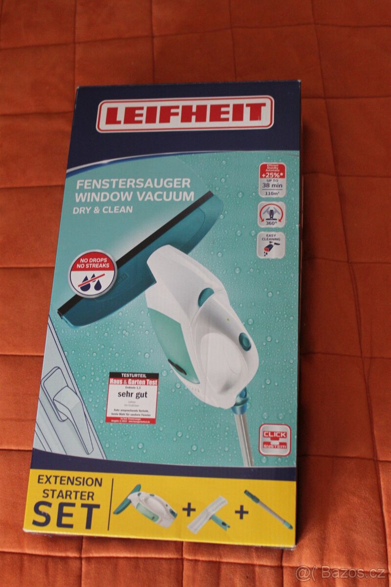 LEIFHEIT WINDOW CLEANER-VYSAVAČ NA OKNA