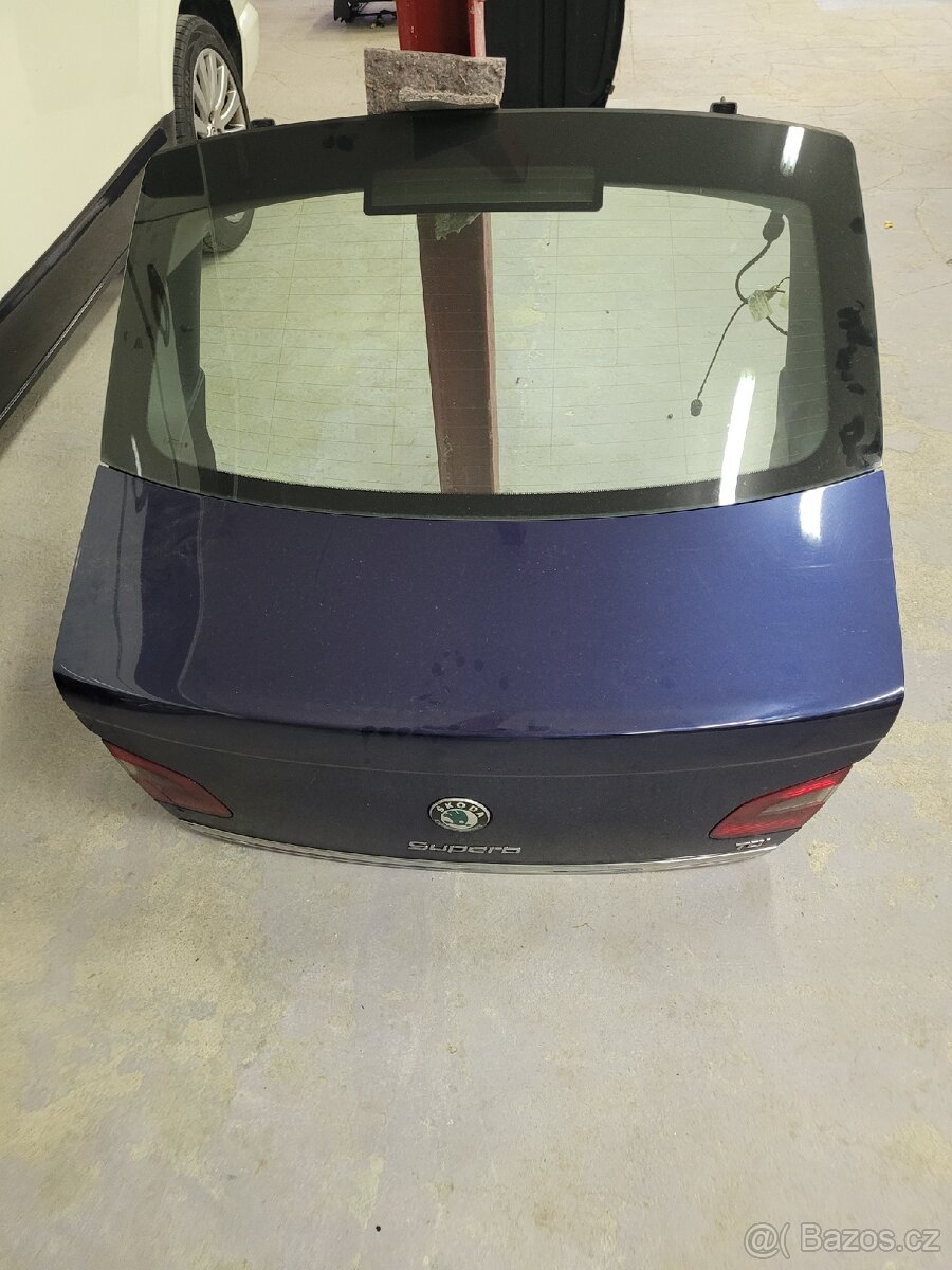 Kufrové dveře Škoda Superb 2 sedan