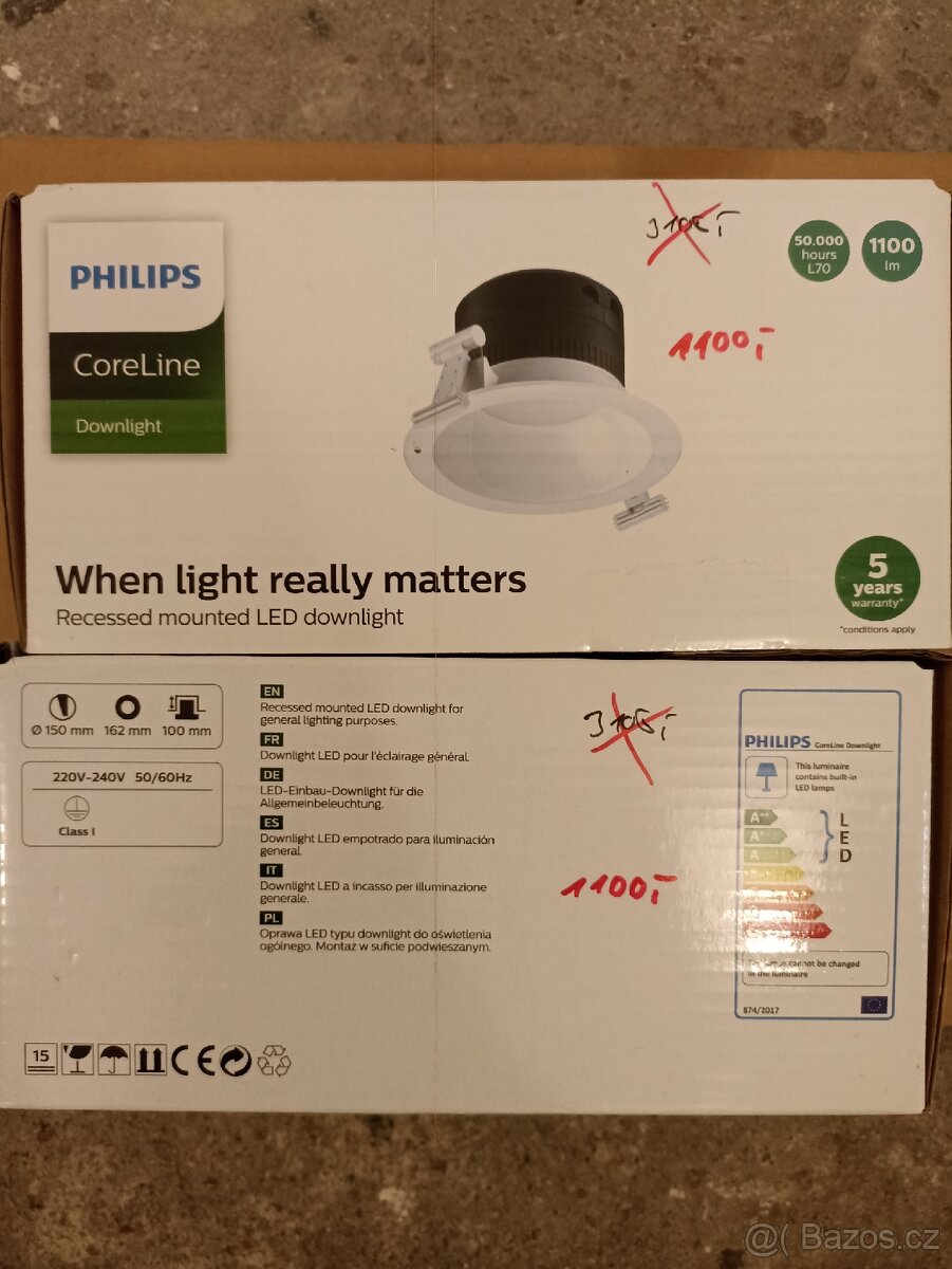 Led světlo Philips do stropnice