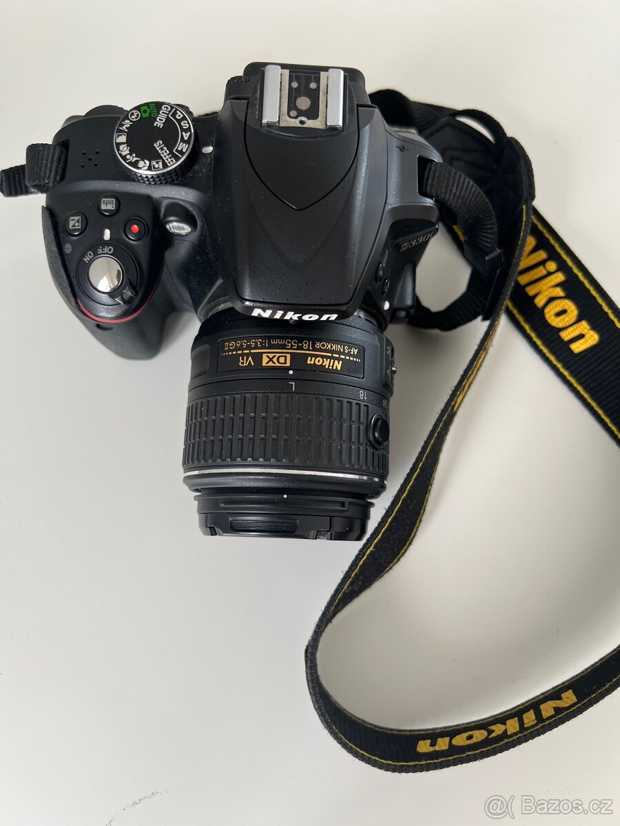 Nikon d3300 + 18-55 mm VR