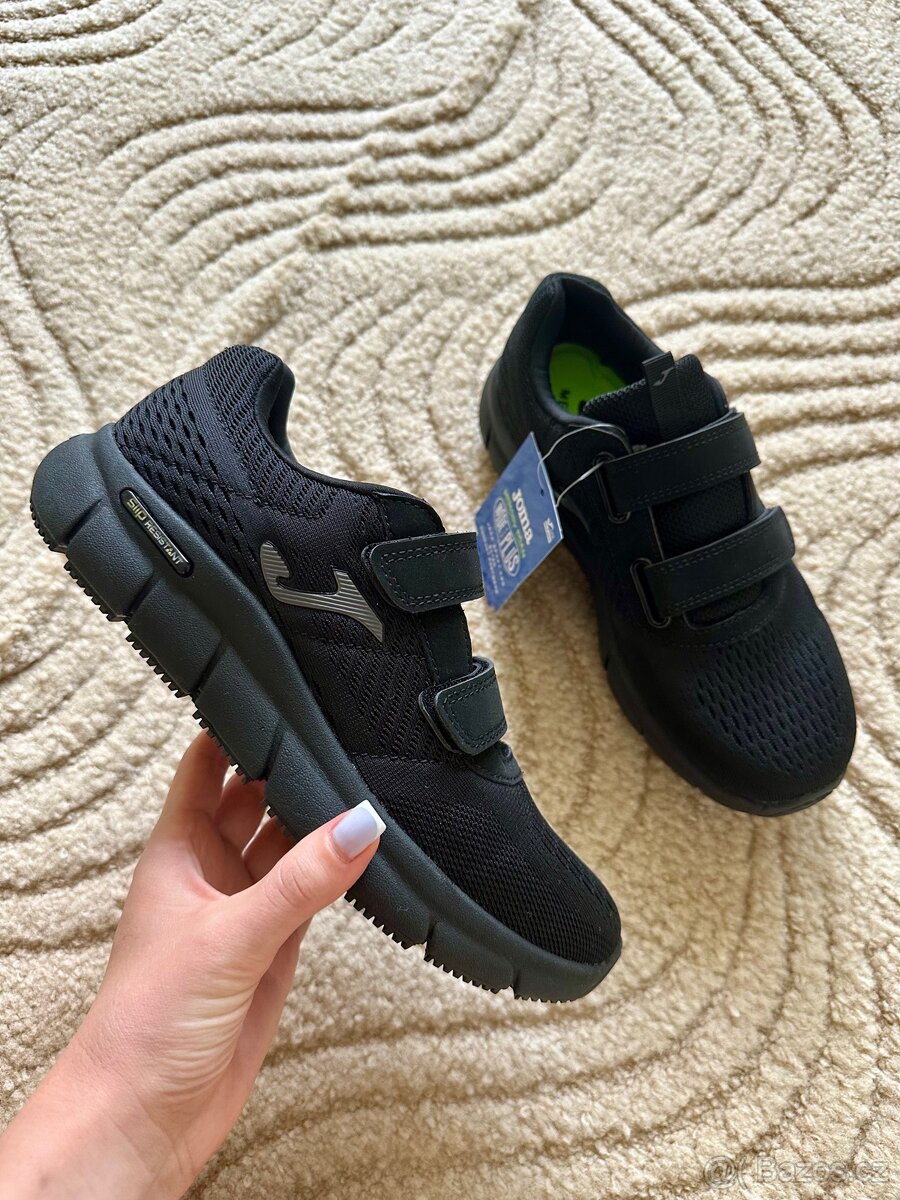 černé tenisky Joma, vel 37