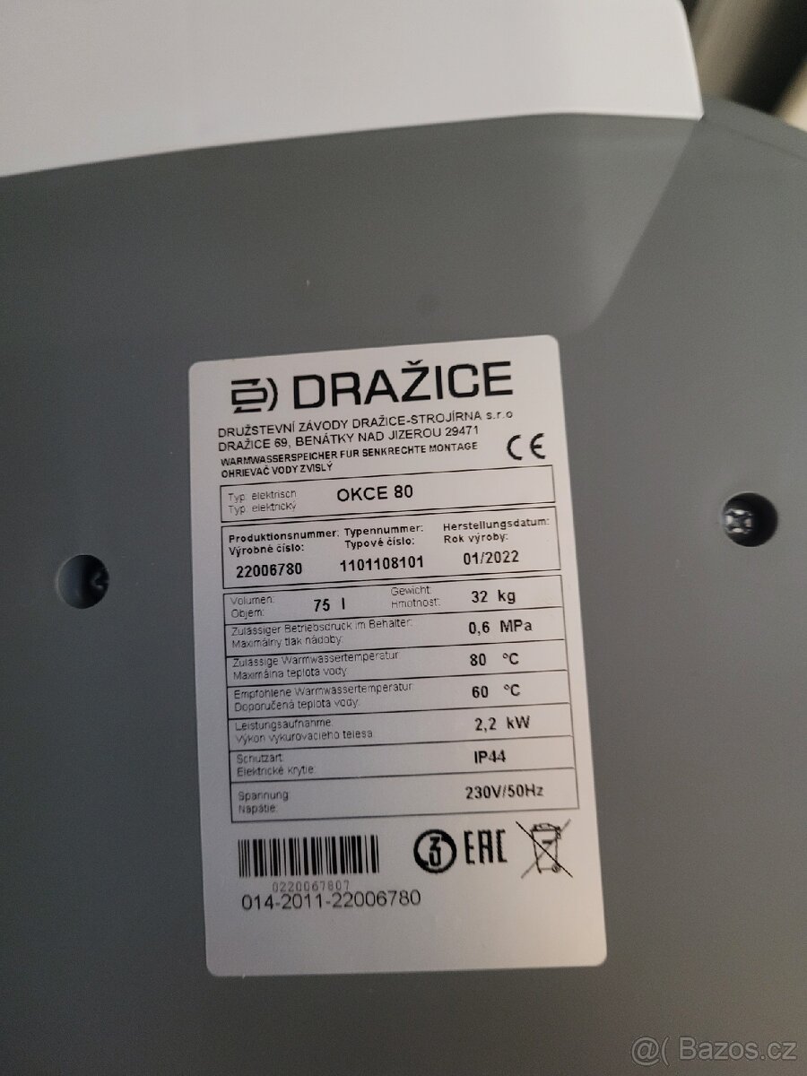 Bojler Dražice 80
