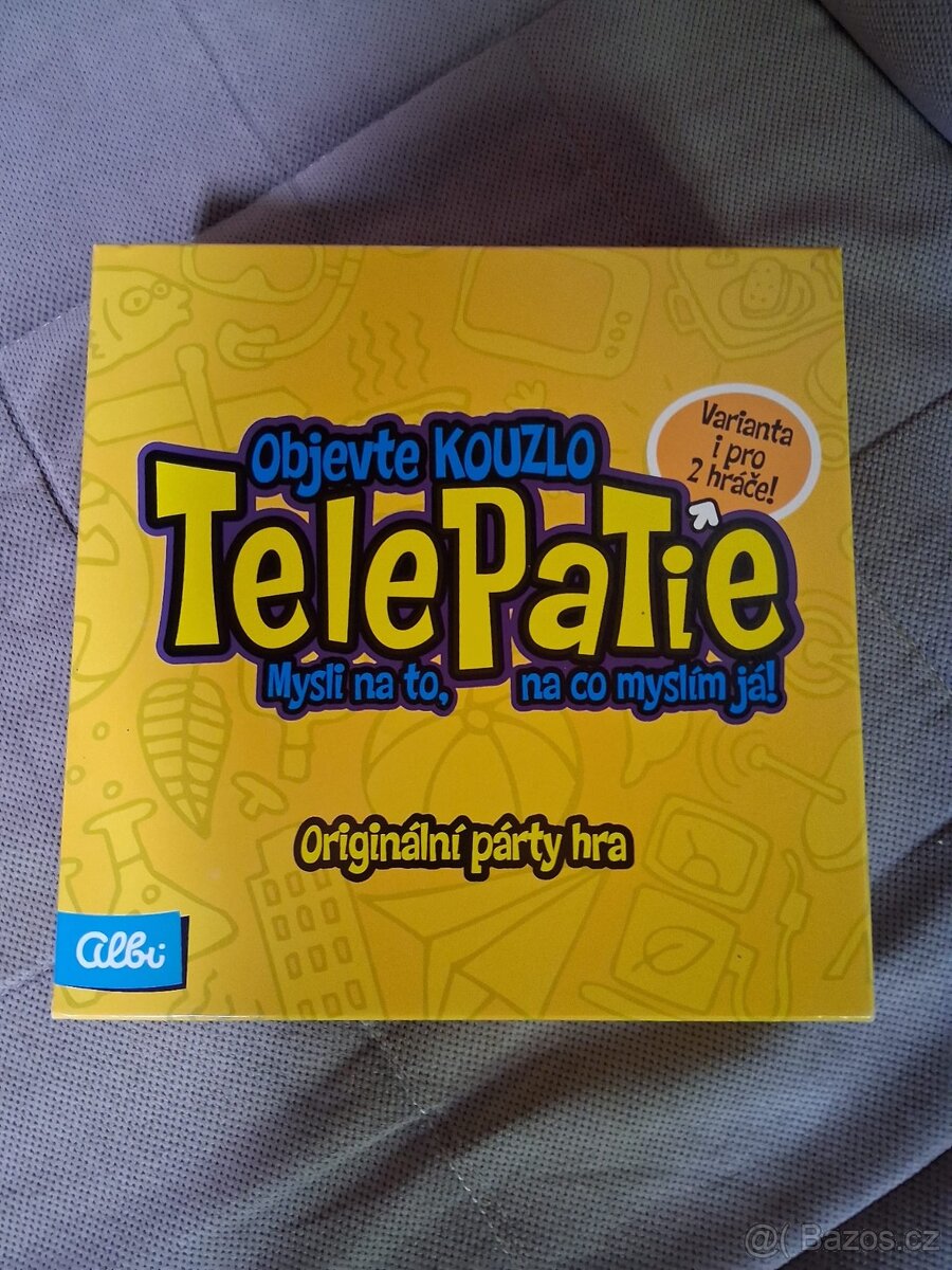 Desková párty hra Telepatie